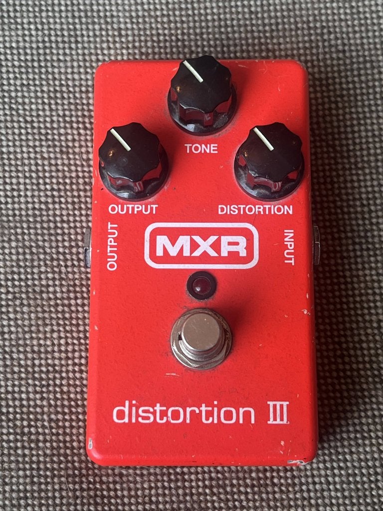 MXR Distortion III, Enlèvement