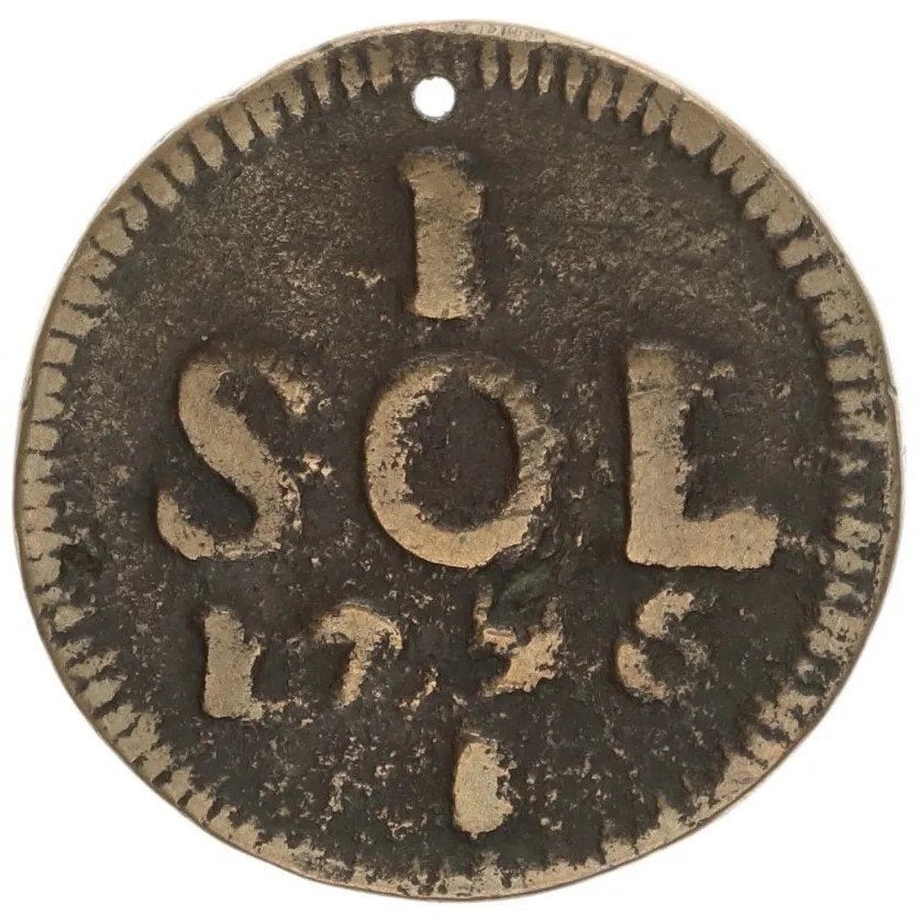 Pays-Bas autrichiens - François II - 1 Sol 1795, Enlèvement ou Envoi