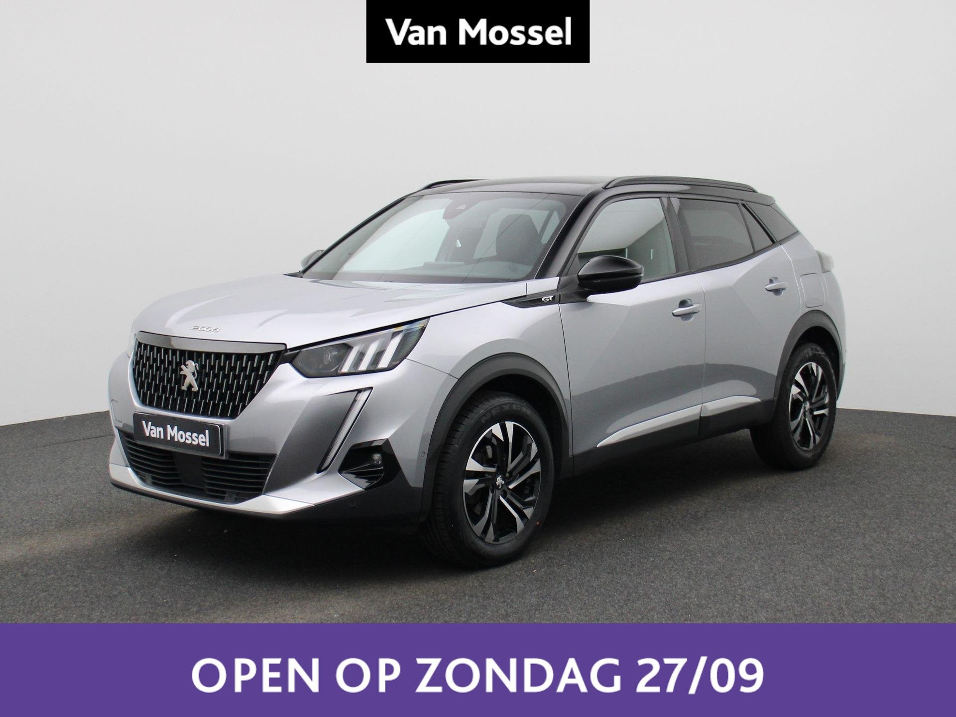 Peugeot 2008 1.2 Puretech 96kW S&S EAT8 GT Line, Autos, Argent ou Gris, Achat, 1280 kg, Entreprise