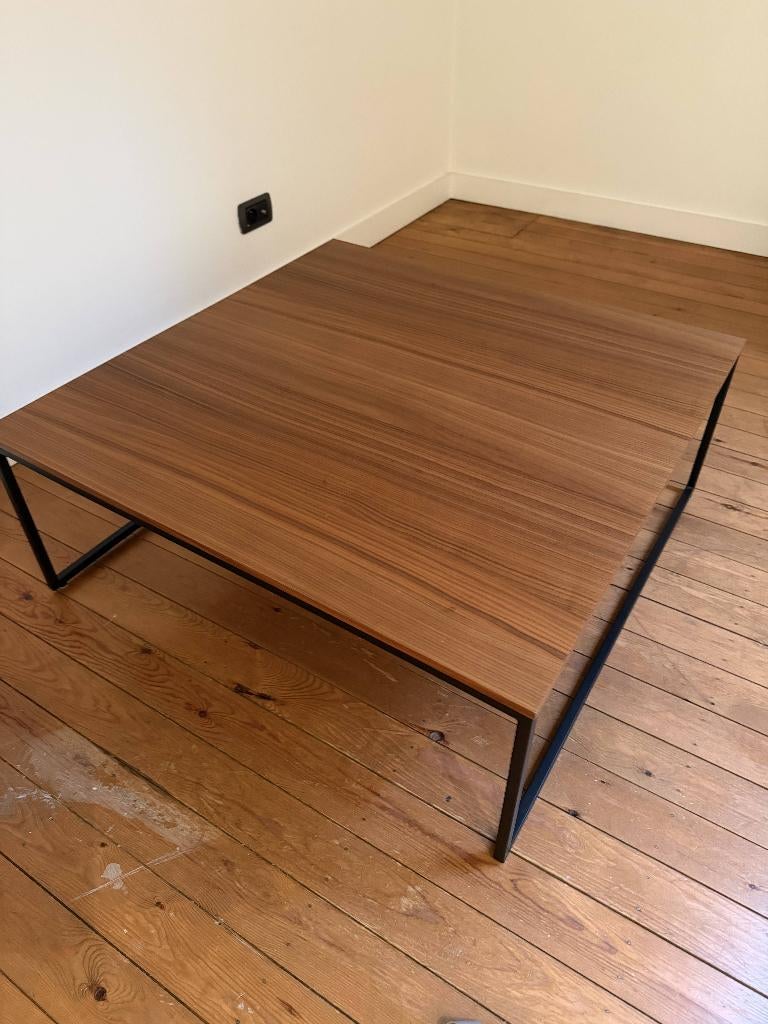 Bo concept Lugo salontafel, Ophalen, 50 tot 100 cm, Minimalistische, Eikenhout