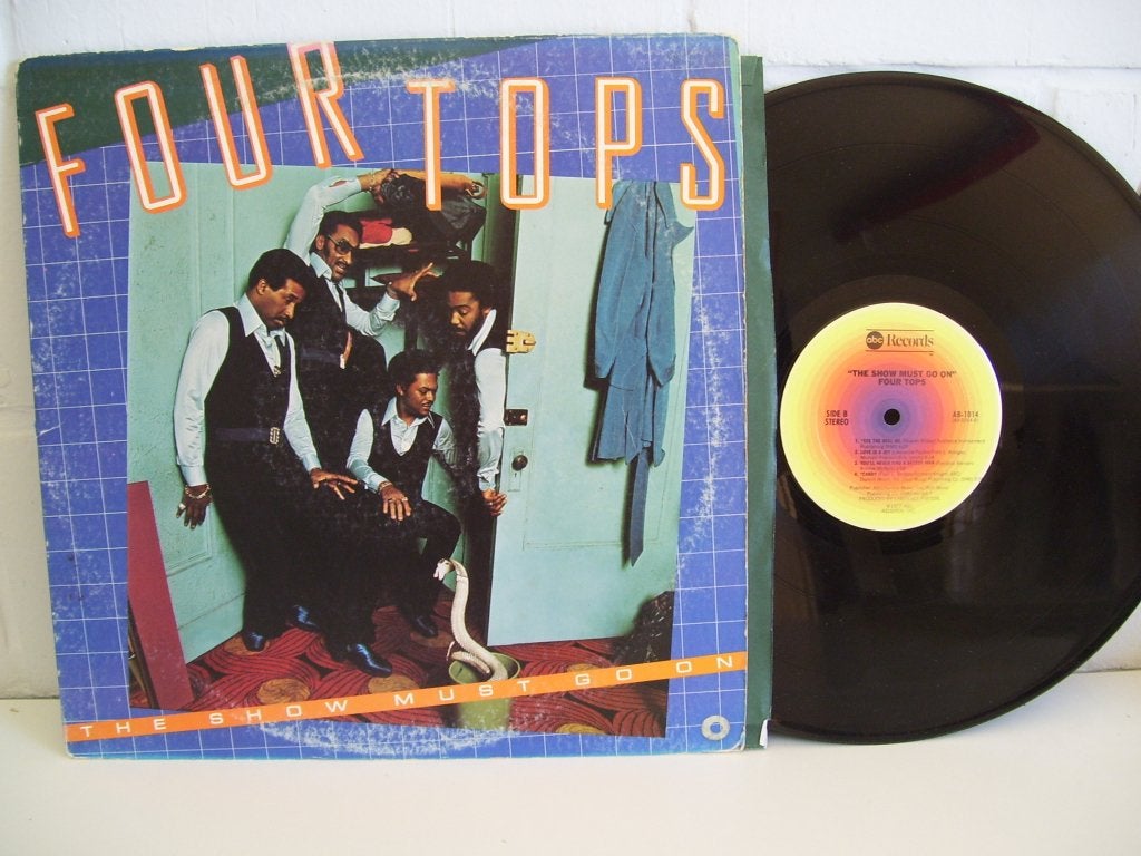 FOUR TOPS  the show must go on, CD & DVD, Vinyles | R&B & Soul, 12 pouces, Pressage original, Enlèvement ou Envoi, Soul, Nu Soul ou Neo Soul