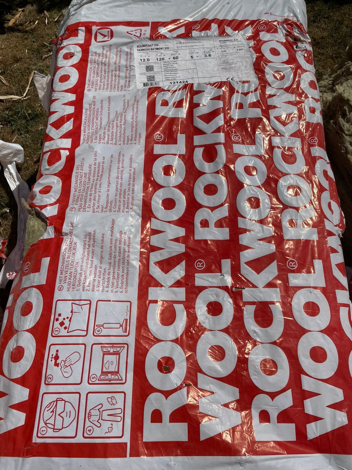 Rockwool, Doe-het-zelf en Bouw, Ophalen