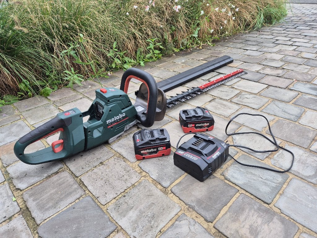 Heggenschaar Metabo HS 18 LTX BL 75, Enlèvement, Utilisé, Batterie, Metabo