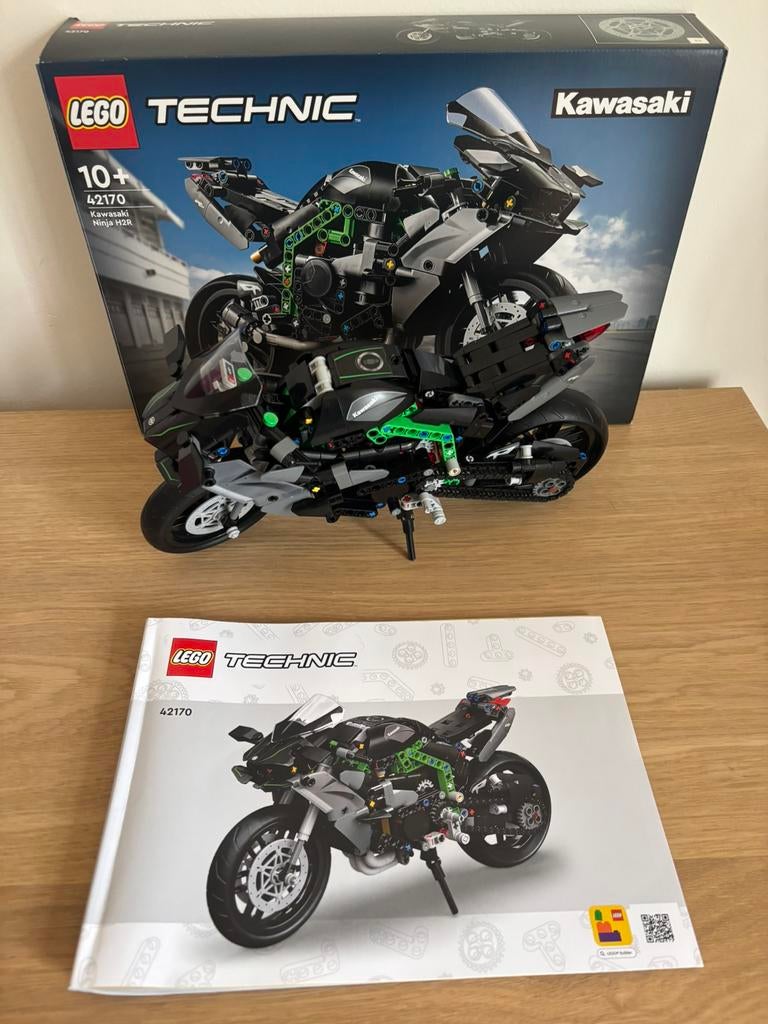 Lego technic  Kawasaki Ninja H2R Motorcycle 42170, Enlèvement ou Envoi, Complet, Lego, Technic
