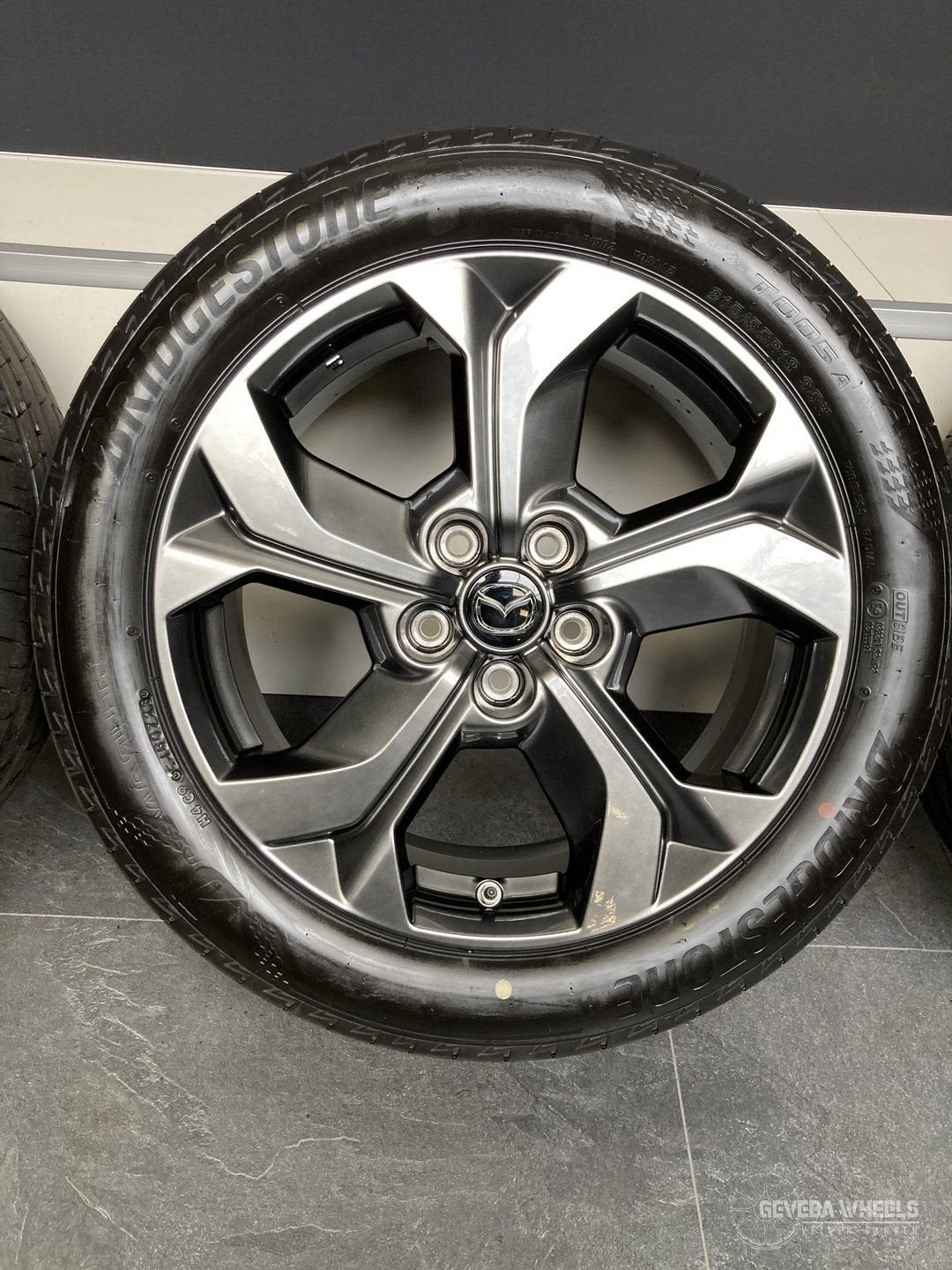 18” originele Mazda MX-30 velgen + banden 5x114.3 9965777080, Auto-onderdelen, Banden en Velgen, 18 inch, -, -, Banden en Velgen