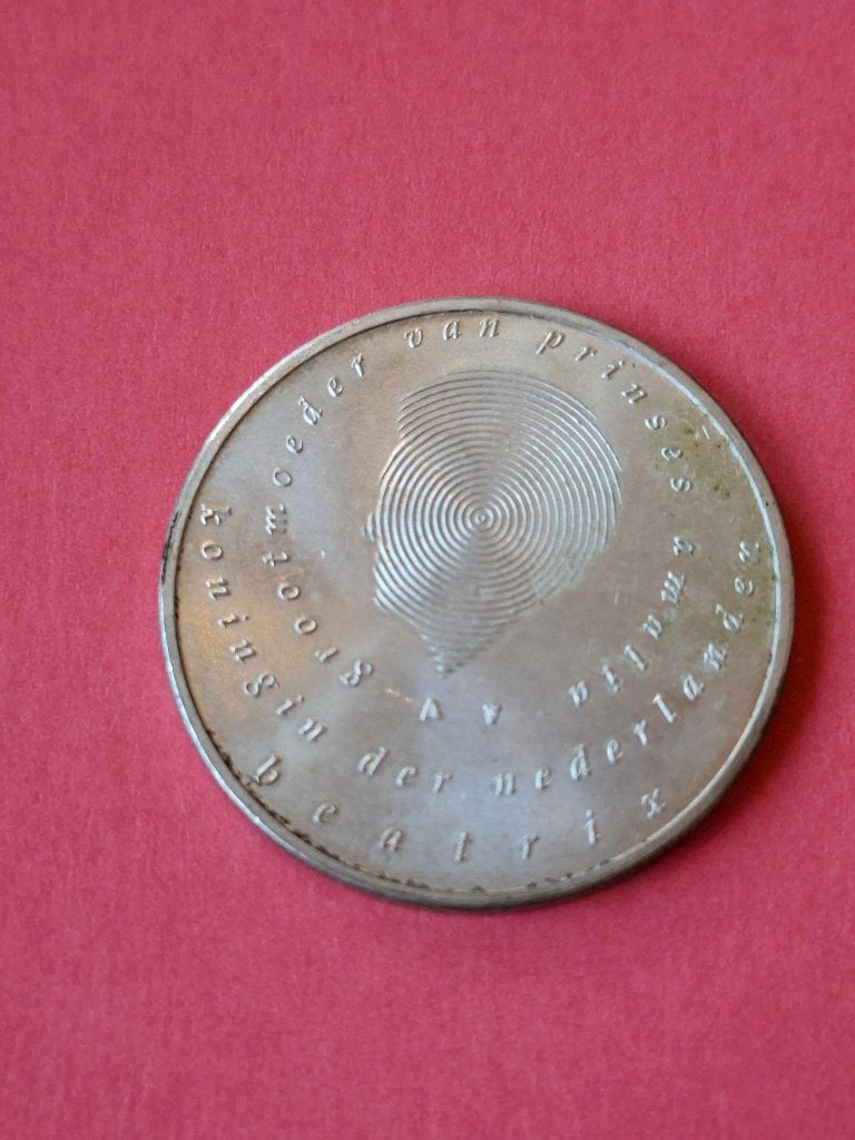 2004 Nederland 10 euro zilver geboorte Catharina Amalia, Postzegels en Munten, Verzenden, Koningin Beatrix, Euro's, Zilver