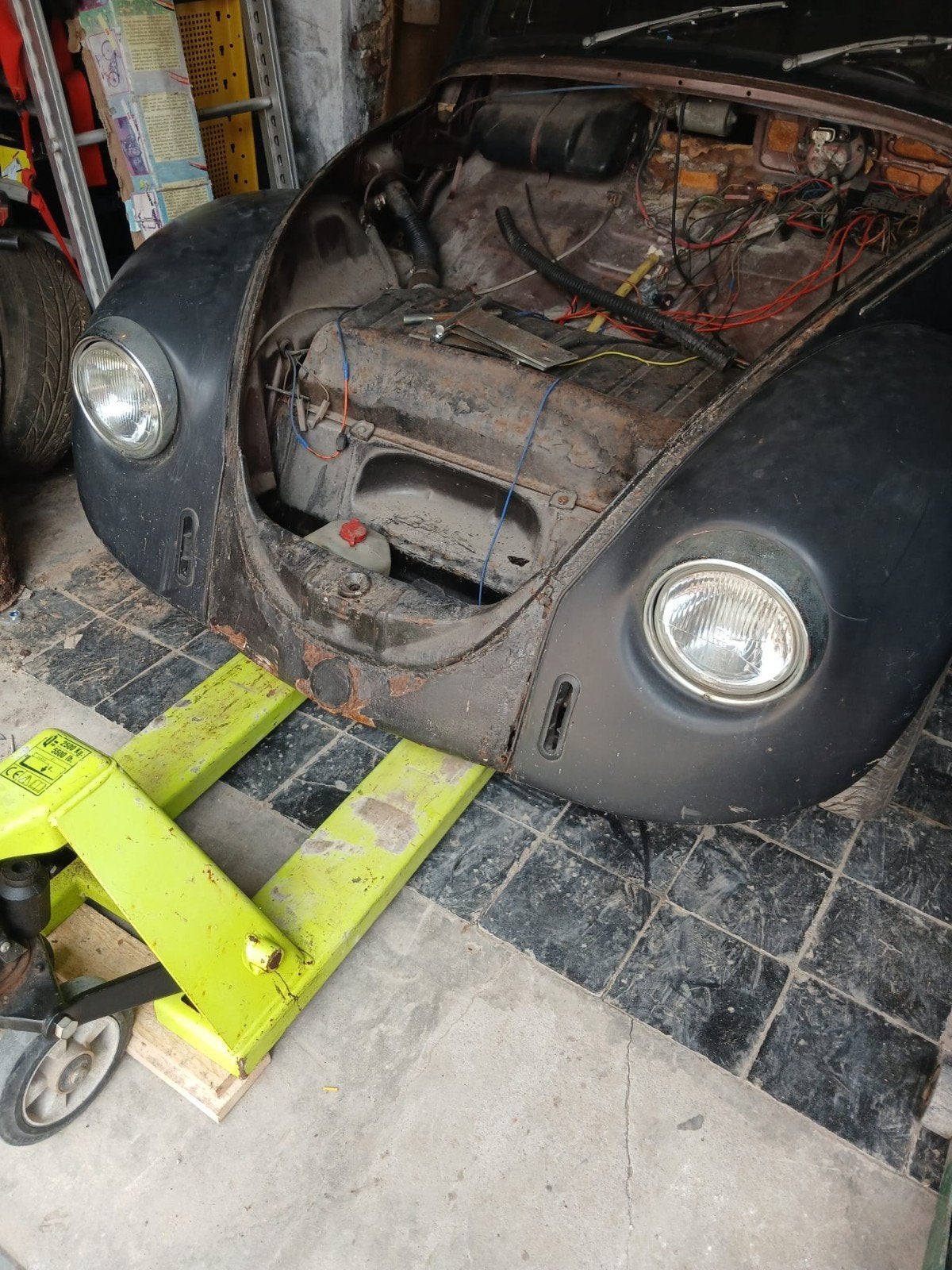 Volkswagen Kever project, Auto's, Oldtimers, Volkswagen, Handgeschakeld, Particulier, Te koop