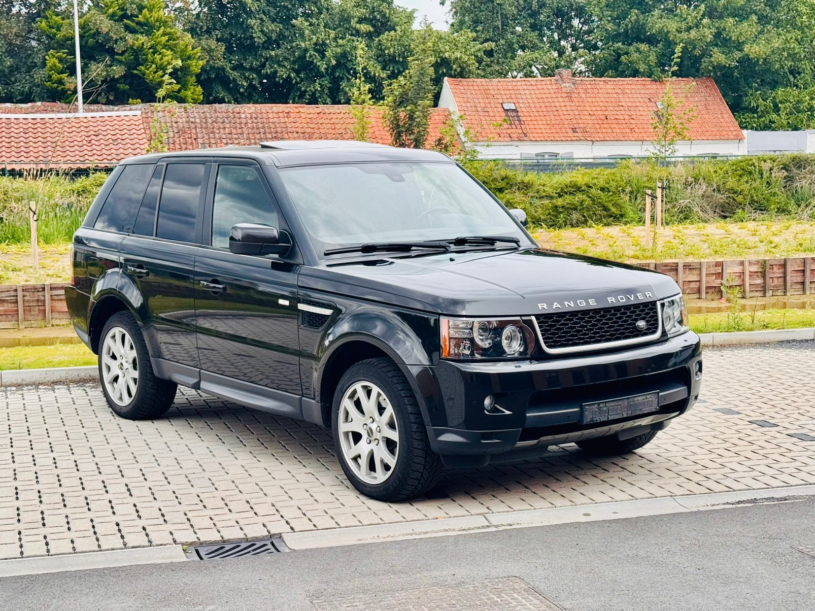 LANDROVER RANGE SPORT BLACK EDITION 113.000 km 3.0 diesel, Auto's, Bedrijf, Diesel, Te koop, Range Rover