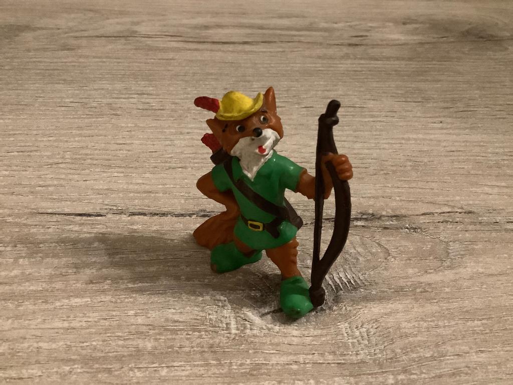 Personnage vintage de Robin des Bois (5 cm) (1982), Collections, Enlèvement ou Envoi, Utilisé