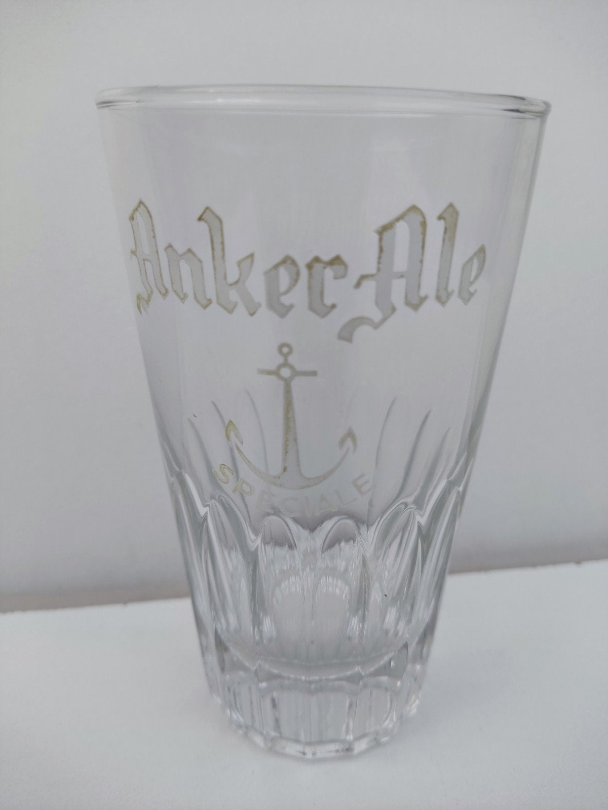 Vintage bierglas Anker-Ale Speciaal • Brouwerij 't Ankerhof, Ophalen, Zo goed als nieuw, Glas of Glazen, Overige merken