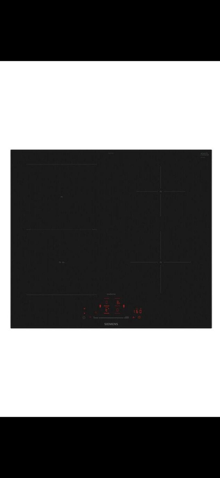 Cuisinière à induction Siemens iQ500 — NOUVELLE — 750€, Electroménager, Enlèvement, Neuf
