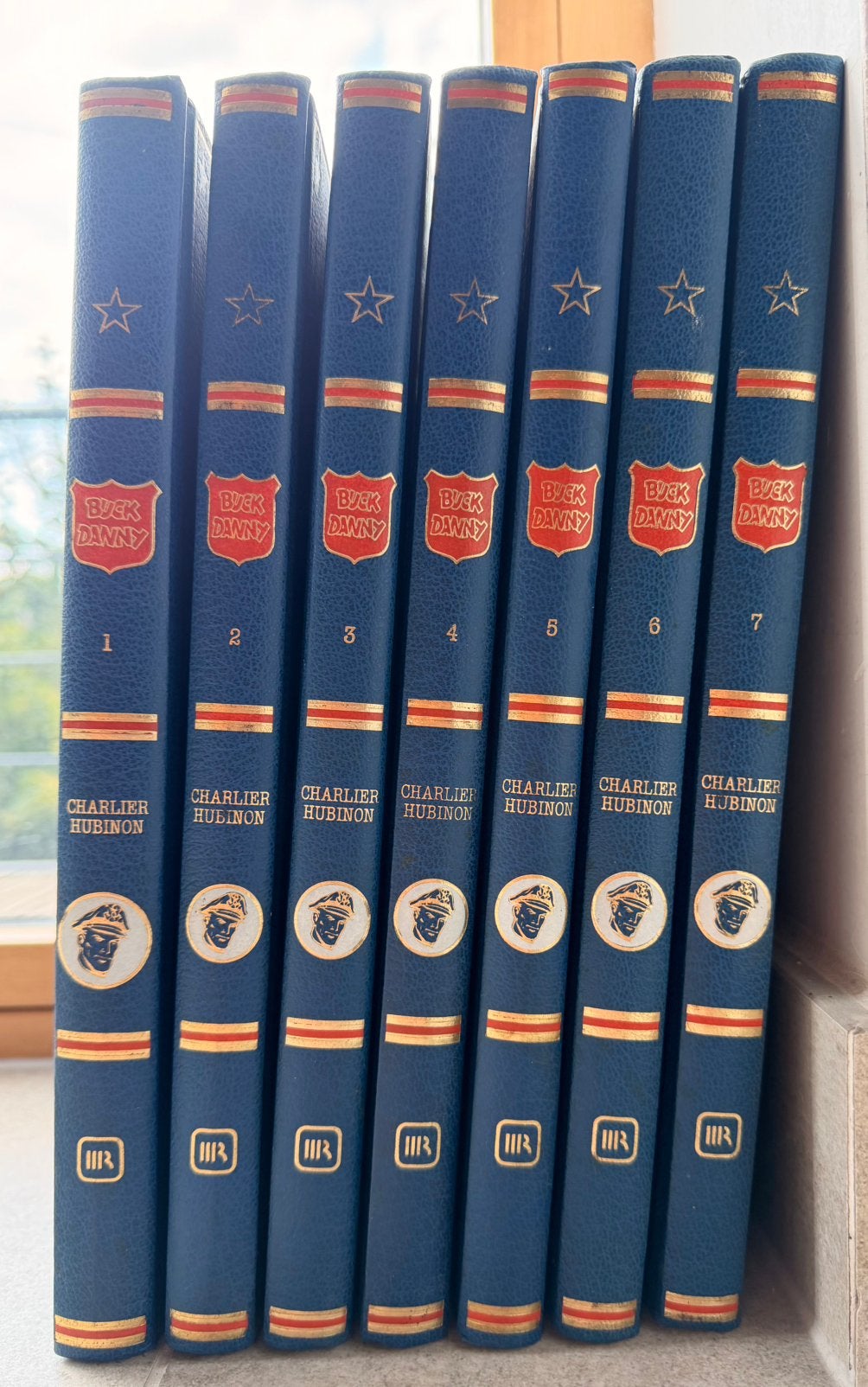 Rombaldi Buck Danny 1-7, Livres, Enlèvement ou Envoi, Utilisé