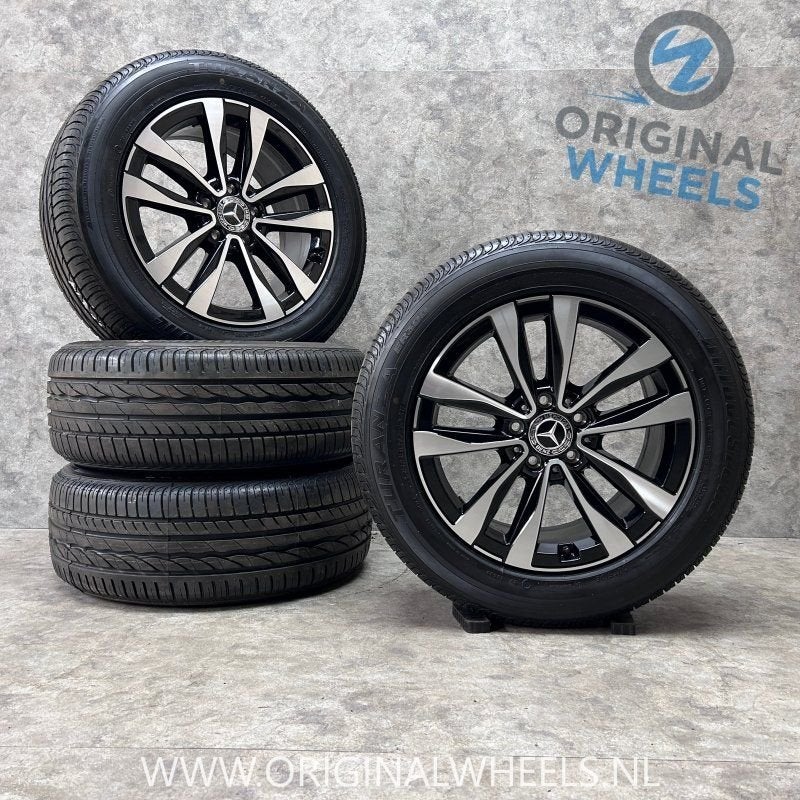 17 inch originele velgen + zomerbanden Mercedes Vito / Viano, Pneus et Jantes, Pneus été, -, 17 pouces