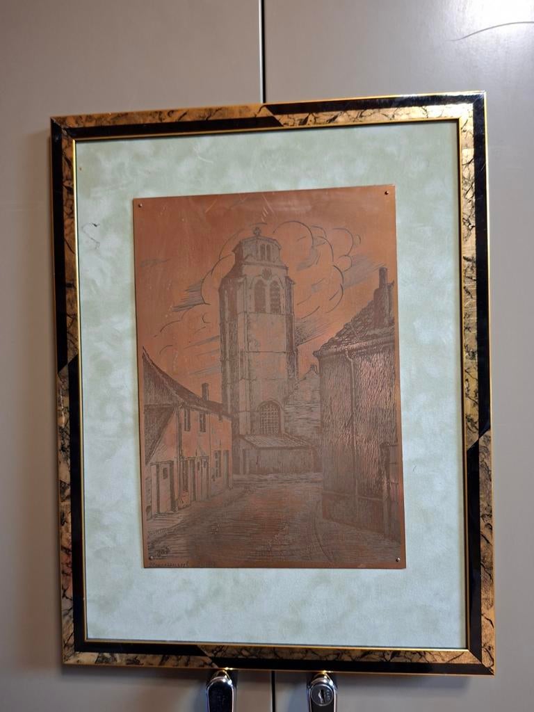 Steenokkerzeel de vleug, Antiek en Kunst, Kunst | Schilderijen | Klassiek, Ophalen