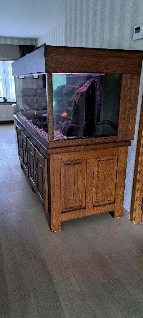 Aquarium, Dieren en Toebehoren, Ophalen, Inclusief deksel, Gebruikt, Overige typen