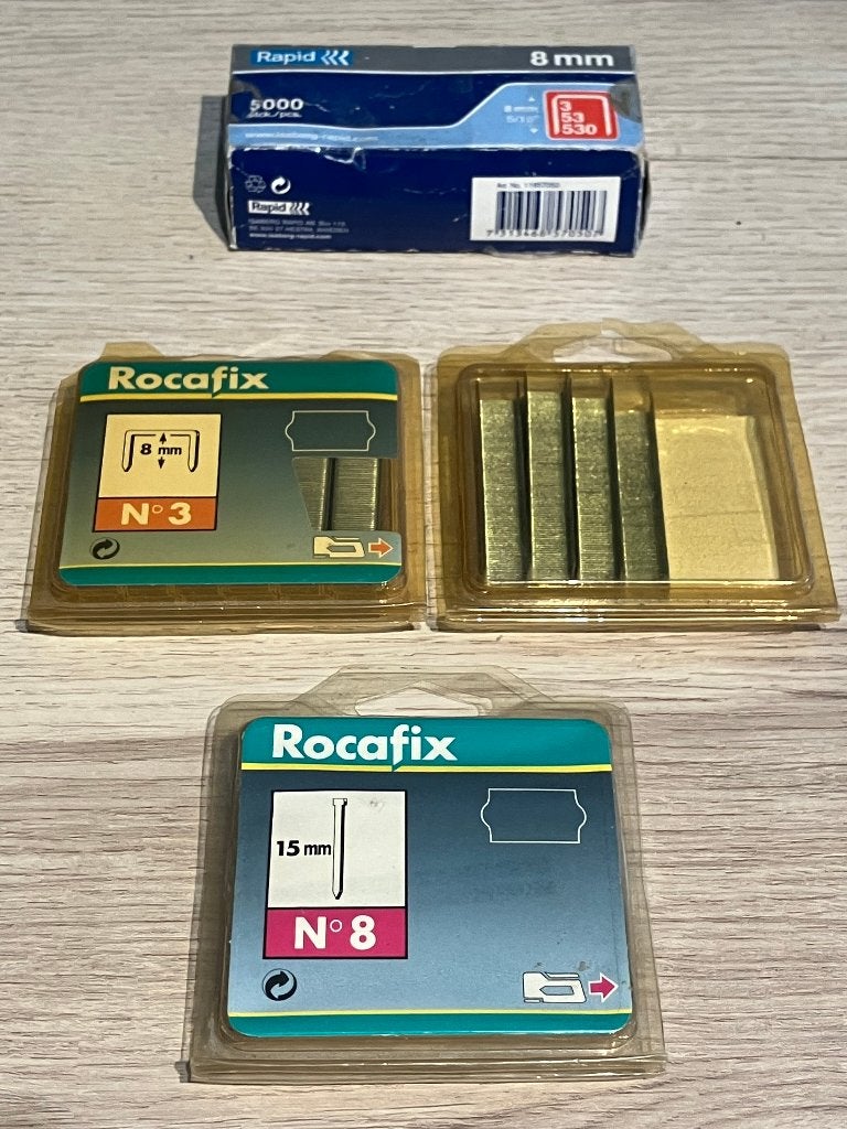 NIEUW : 5.662 * Nietjes + Nagels voor nietjesmachine, Ophalen of Verzenden, Nieuw