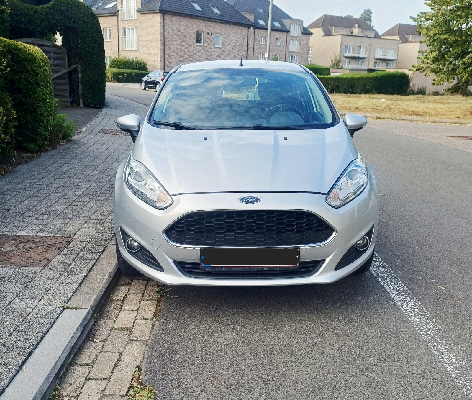 Ford Fiesta 1.0 Benzine – 2016, Autos, Argent ou Gris, Achat, Boîte manuelle, 5 portes