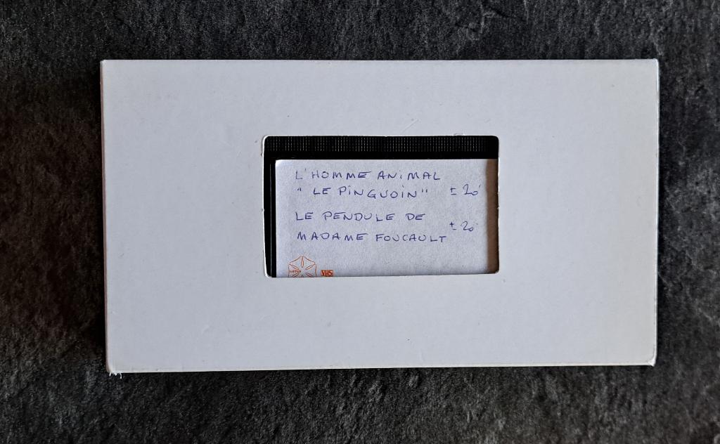 VHS l'Homme animal "Le Pingouin", Ophalen, Zo goed als nieuw