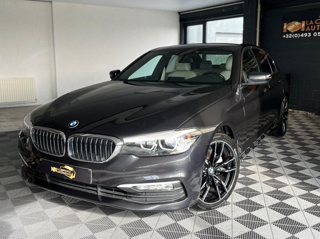 BMW 520dA Sport 1er Propriétaire Garantie 12 Mois, Cuir, Carnet d'entretien, 5 portes, Automatique