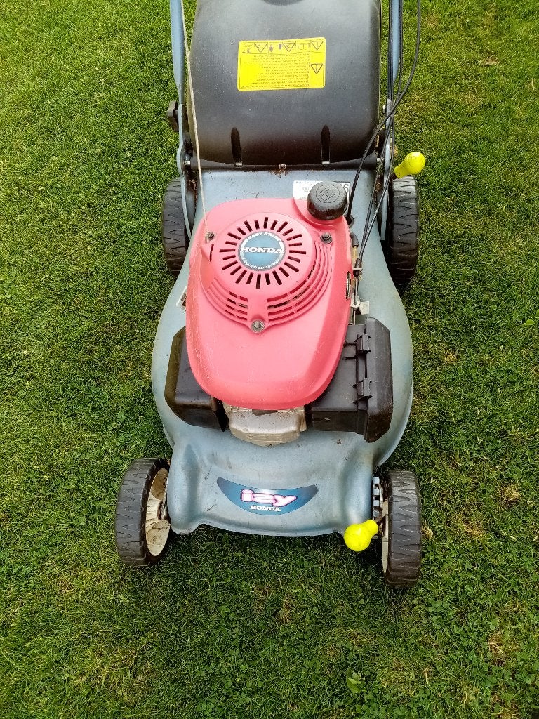 Honda grasmaaier, Tuin en Terras, Grasmaaiers, Ophalen, Gebruikt, 40 t/m 49 cm, Opvangbak