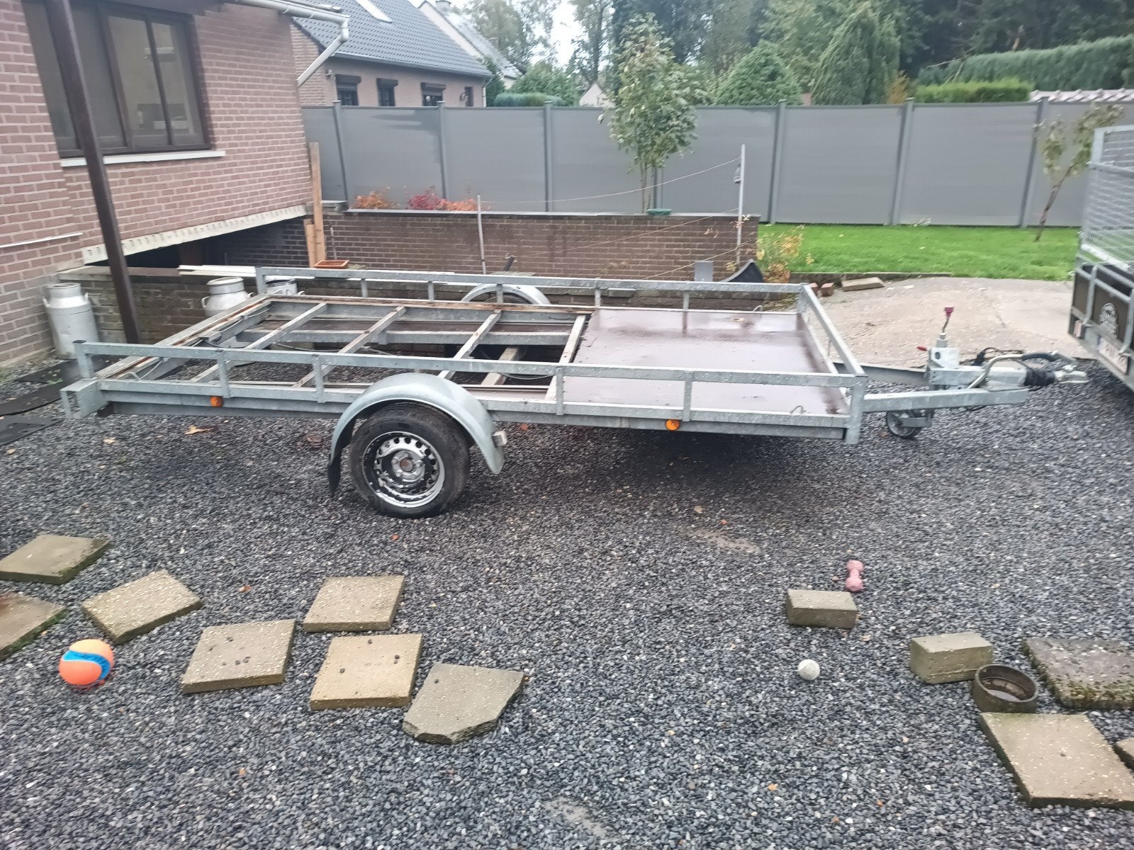 Remorque Syma MTM1300kg (voor kleine auto/moto), Auto diversen, Aanhangers en Bagagewagens, Ophalen