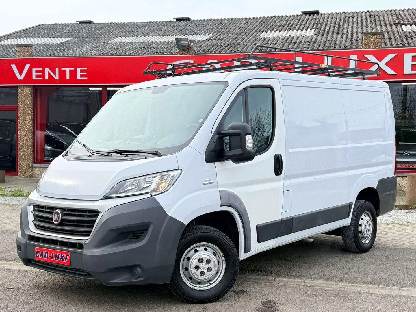Fiat Ducato 2.O MULTIJET115 115CV TVA DEDUCTIBLE (bj 2015), Auto's, Stof, 4 cilinders, 116 pk, Wit