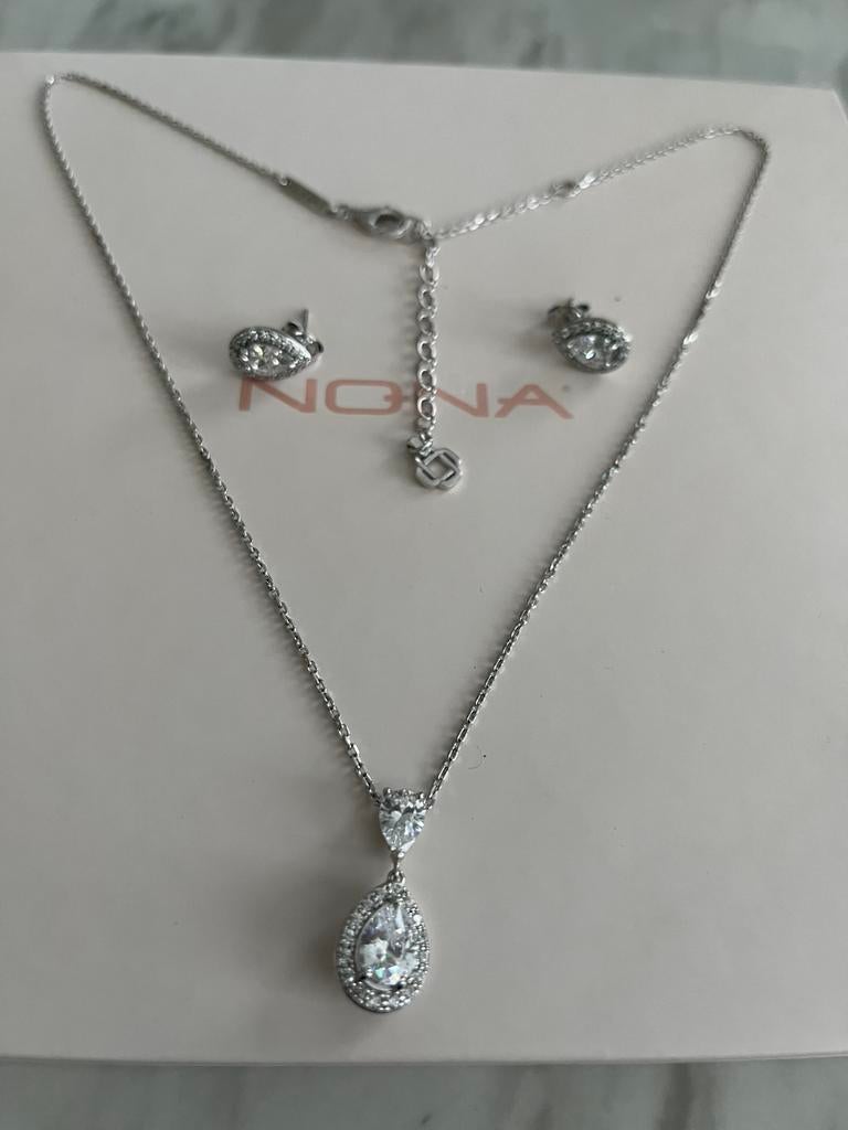Nona zilveren set 925 nieuw, Enlèvement ou Envoi, Comme neuf