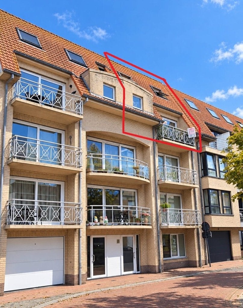 BEL APPARTEMENT À VENDRE À BREDENE, Immo, Bredene, Jusqu'à 200 m², 2 pièces, Appartement