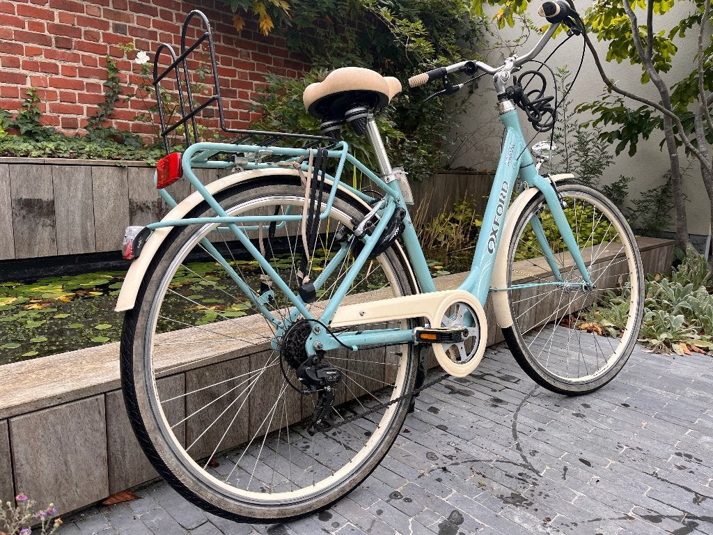 meisjesfiets Oxford, Gebruikt, Velgrem, Versnellingen, Oxford