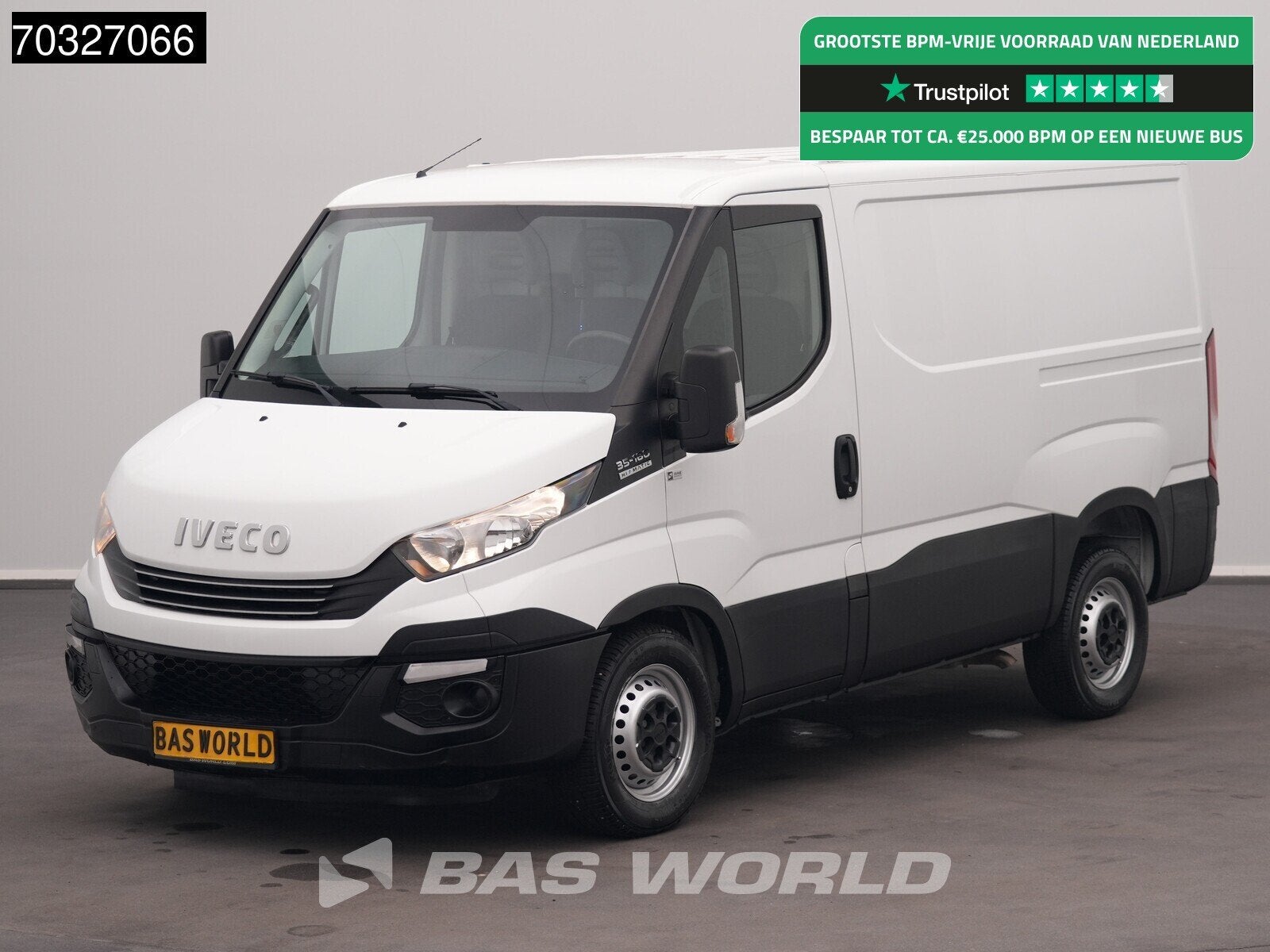 Iveco Daily 35S18 3.0L Automaat L1H1 180PK L1 Kompakt Cruise, Automaat, Stof, Gebruikt, Euro 6