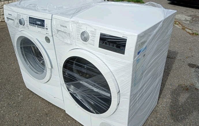 wasmachine+ droogkast Siemens 9kg a+++ 365euro !, Ophalen of Verzenden, Kort programma