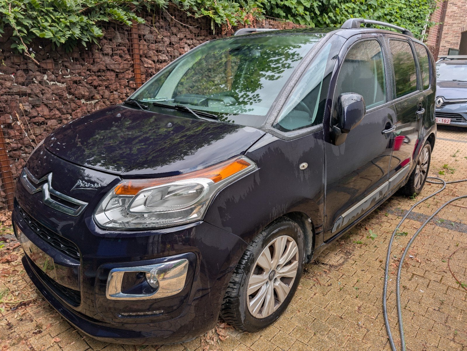 Citroën C3 Picasso met Turny Evo zetel START NIET, Zwart, Blauw, Diesel, Particulier