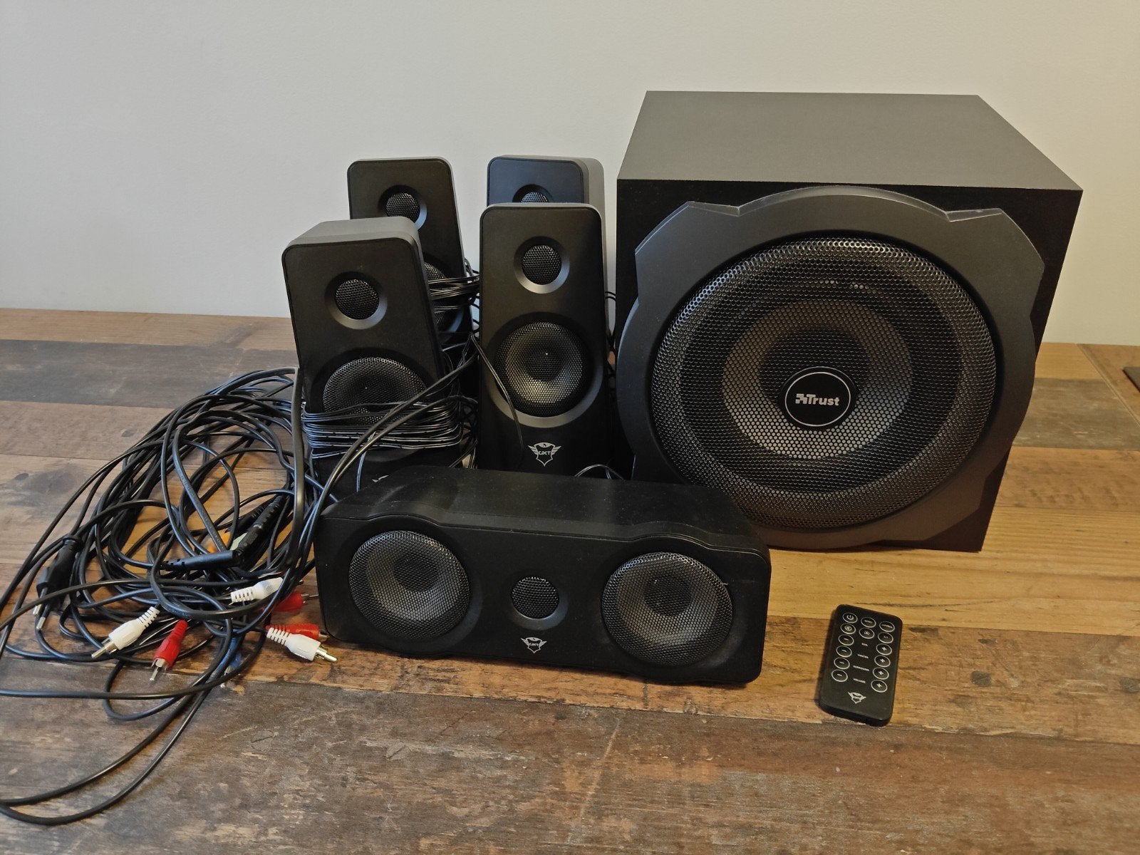 Trust Gaming GXT 658 Tytan 5.1 Surroundsysteem, Ophalen, Zo goed als nieuw, Speakers, Overige merken