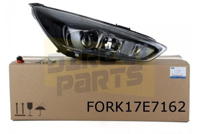 Ford Focus koplamp Rechts (Bi-Xe) (zwart) Origineel!   22104, Auto-onderdelen, -, Verzenden, -, Nieuw