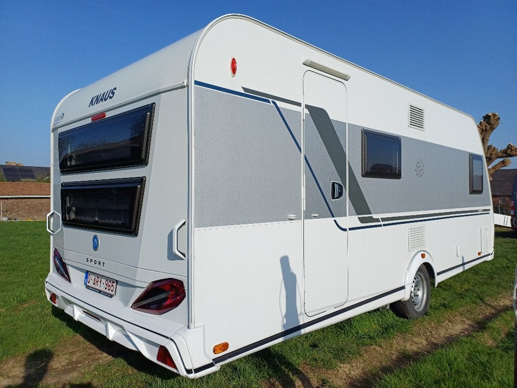 Caravan Knaus sport 540 FDK - 5 personen - 2024, 7 tot 8 meter, Treinzit, 2 aparte bedden, Particulier
