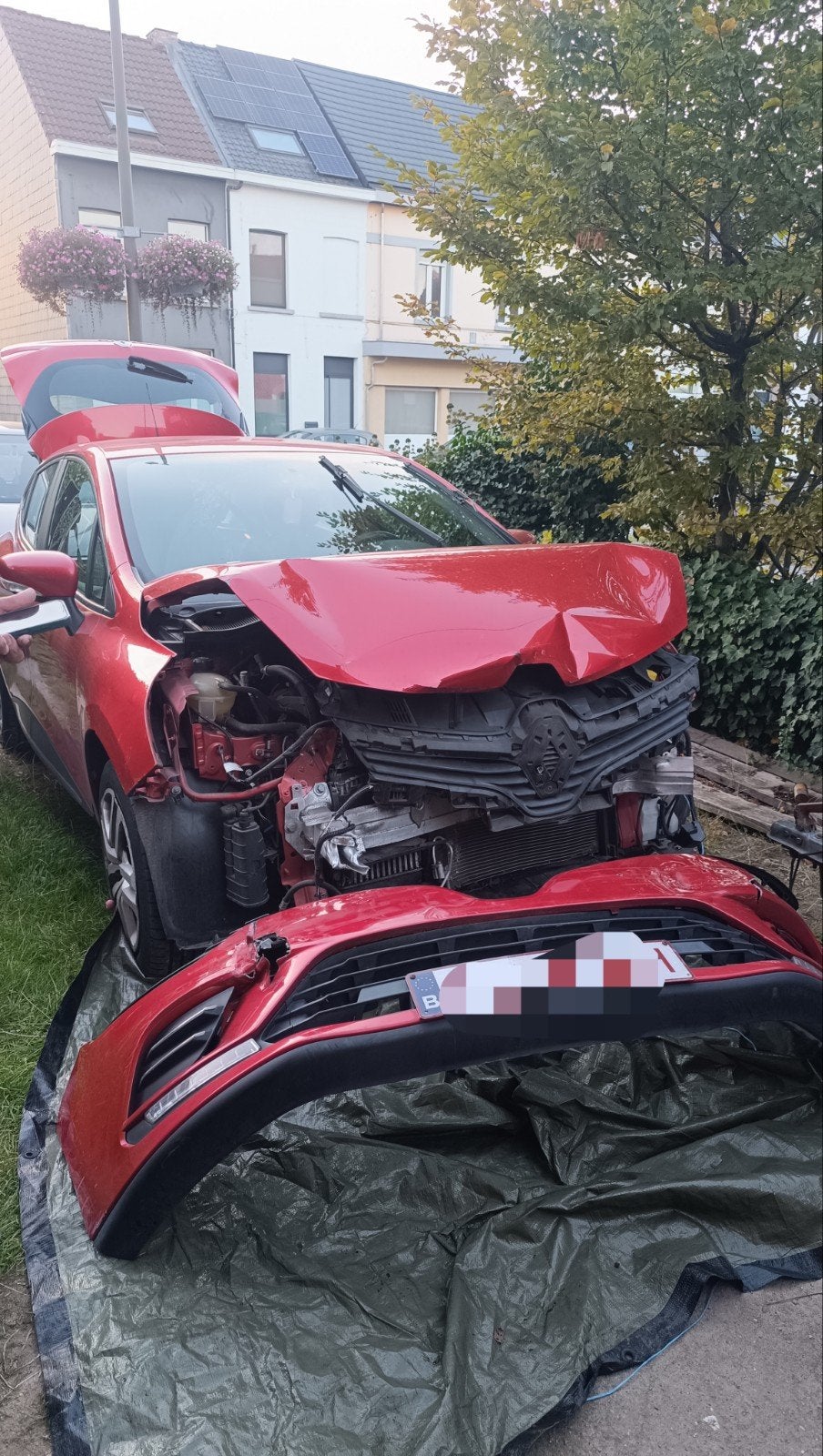 Clio 4 2017. schade voertuig., Autos, Particulier, Achat