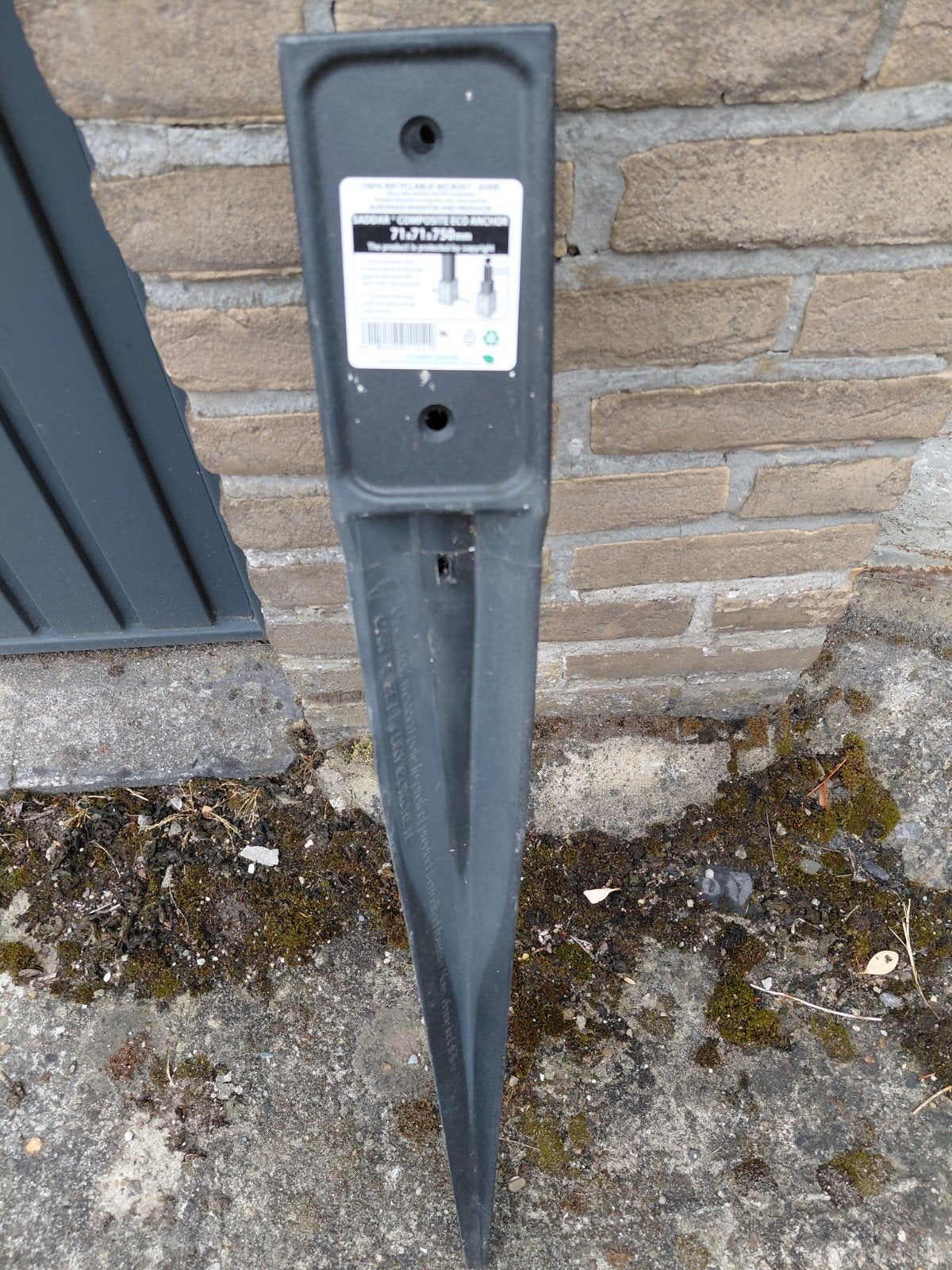 paalhouder met punt, Ophalen, Nieuw, Minder dan 180 cm, Palen