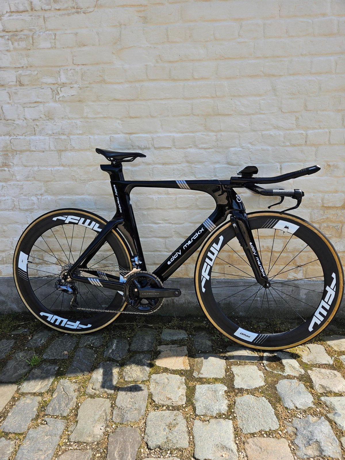 Eddy merckx Tijdritfiets, Fietsen en Brommers, Ophalen, Carbon