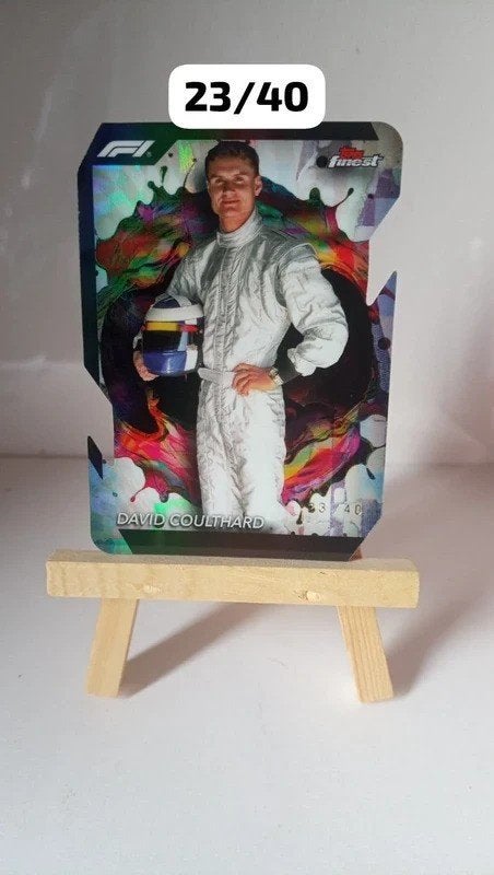 Cartes Topps Finest Formula 1, Hobby en Vrije tijd, Verzamelkaartspellen | Overige, Ophalen of Verzenden, Zo goed als nieuw, Losse kaart