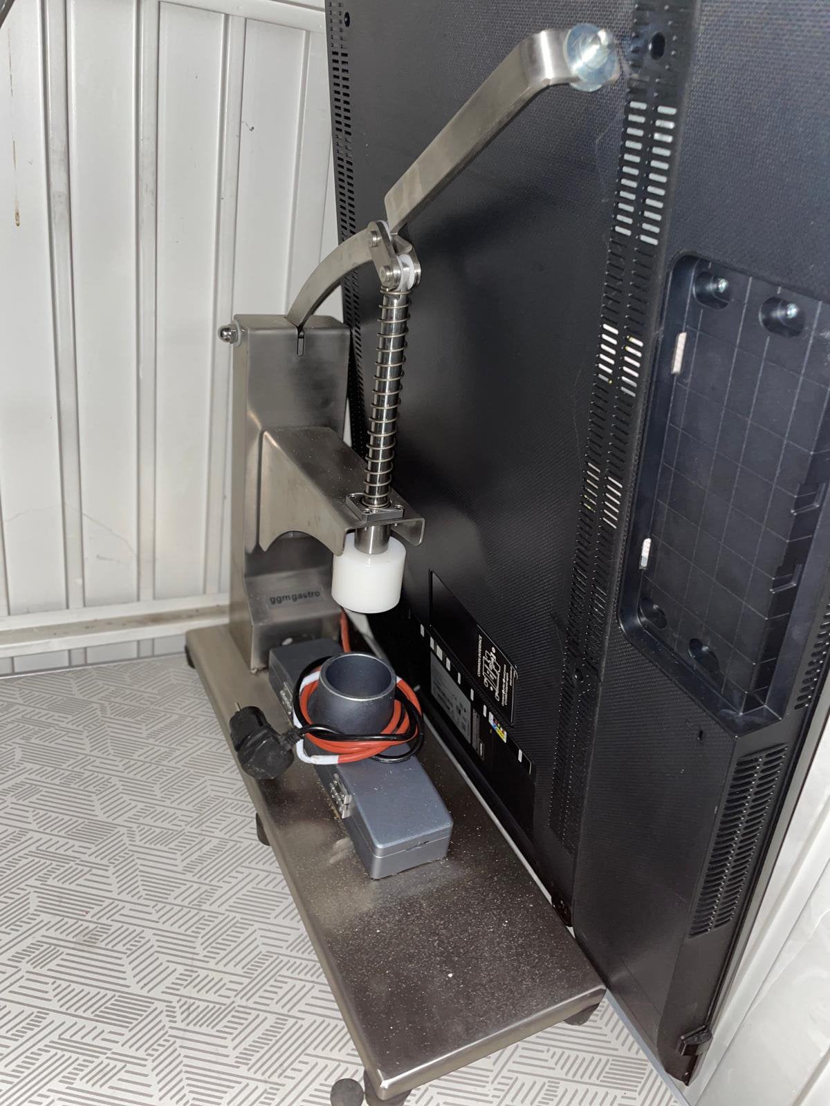 Adana machine automatisch, Ophalen