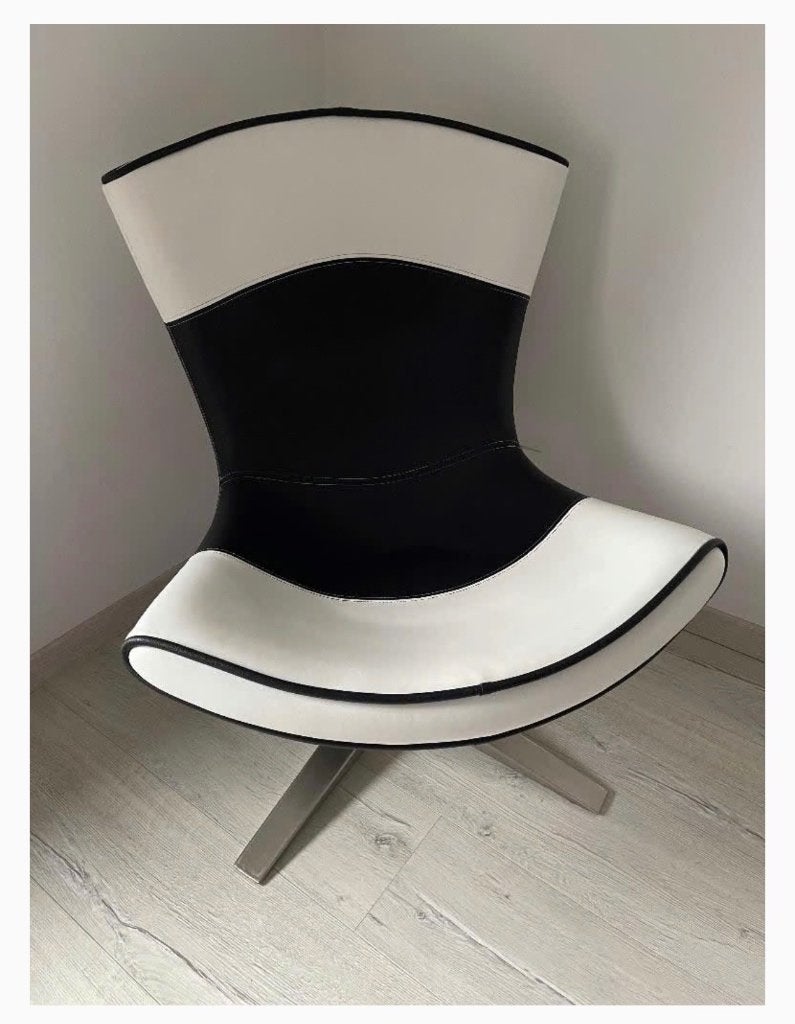 Zetel modern design, Huis en Inrichting, Zetels | Zetels, Ophalen, Eenpersoons, Hoekbank, Zo goed als nieuw