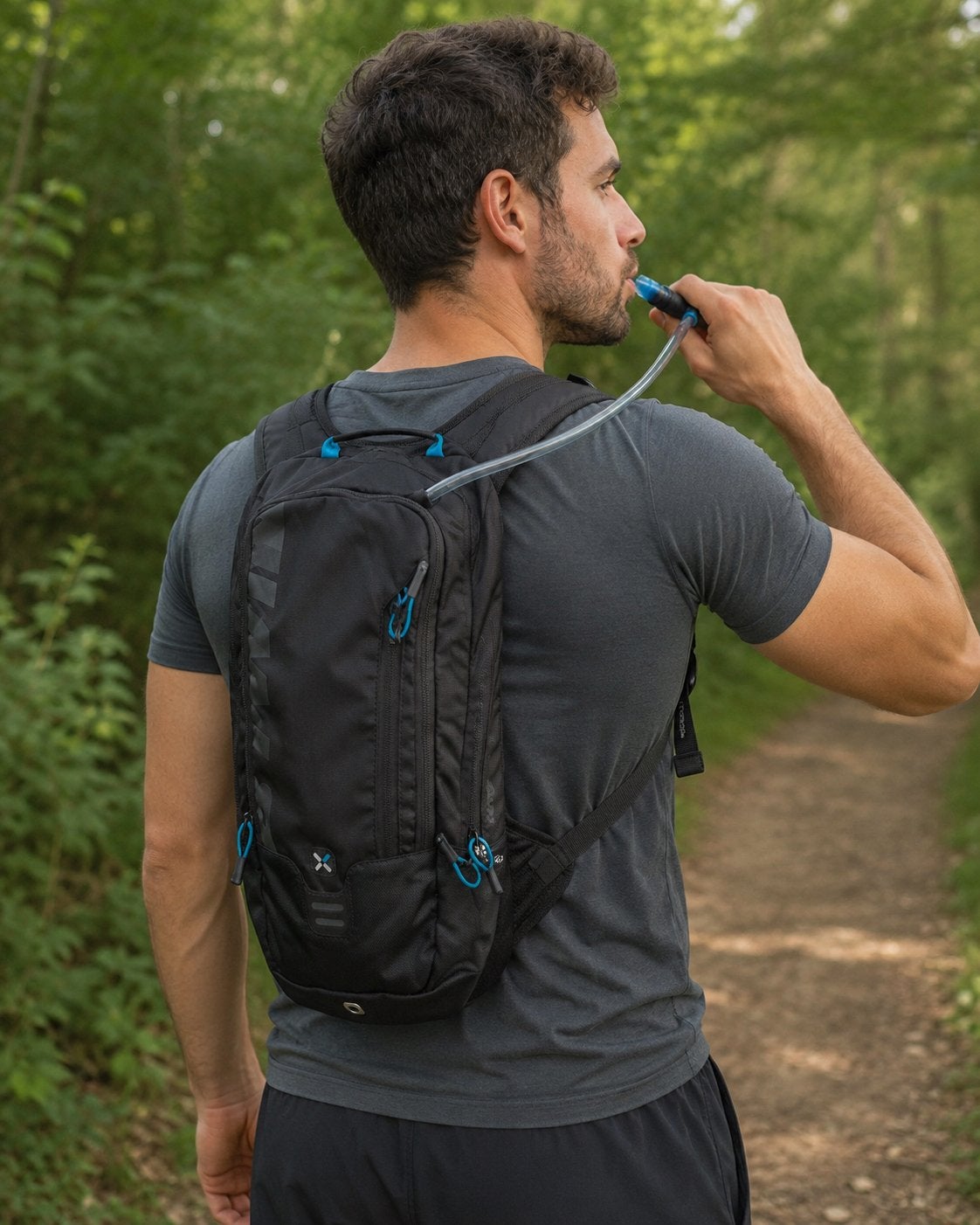Nieuwe hydratatierugzak 6L + 2L waterzak, Sport en Fitness, Bergsport en Wandelen, Ophalen of Verzenden, Zo goed als nieuw, Rugzak