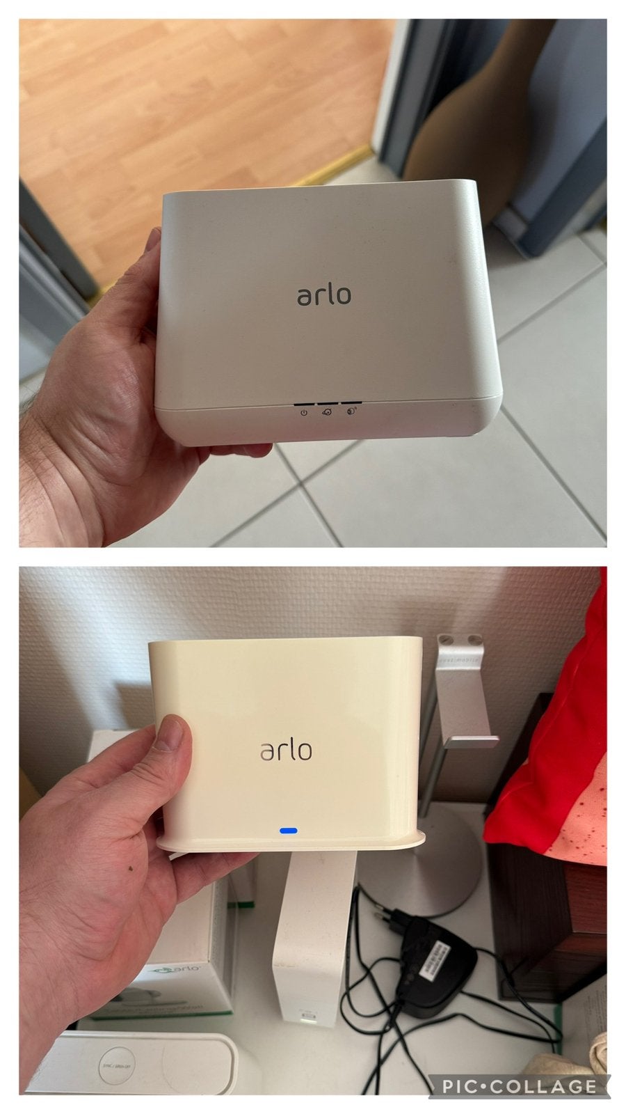 Alarme,2 bases pour camera arlo VMB4000 et VMB4500, Enlèvement, Utilisé
