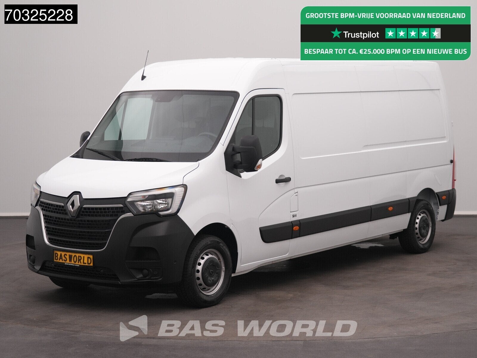 Renault Master 135PK L3H2 LED Airco Cruise Parkeersensoren v, Achat, Euro 6, Entreprise, 2500 kg