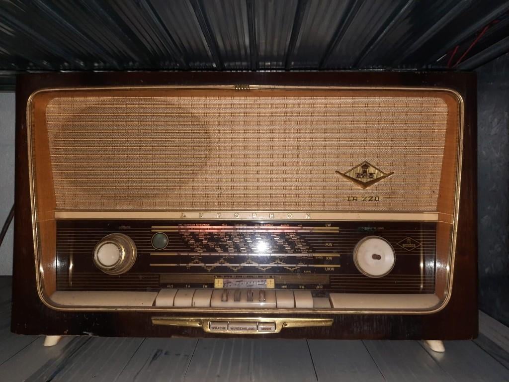 Oude Radio merk Lumophon, Audio, Tv en Foto, Radio's, Ophalen, Gebruikt, Radio