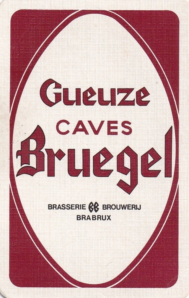 B 76 / S K GUEUZE CAVES BRUEGEL BRABUX, Collections, Enlèvement ou Envoi, Neuf, Carte(s) à jouer