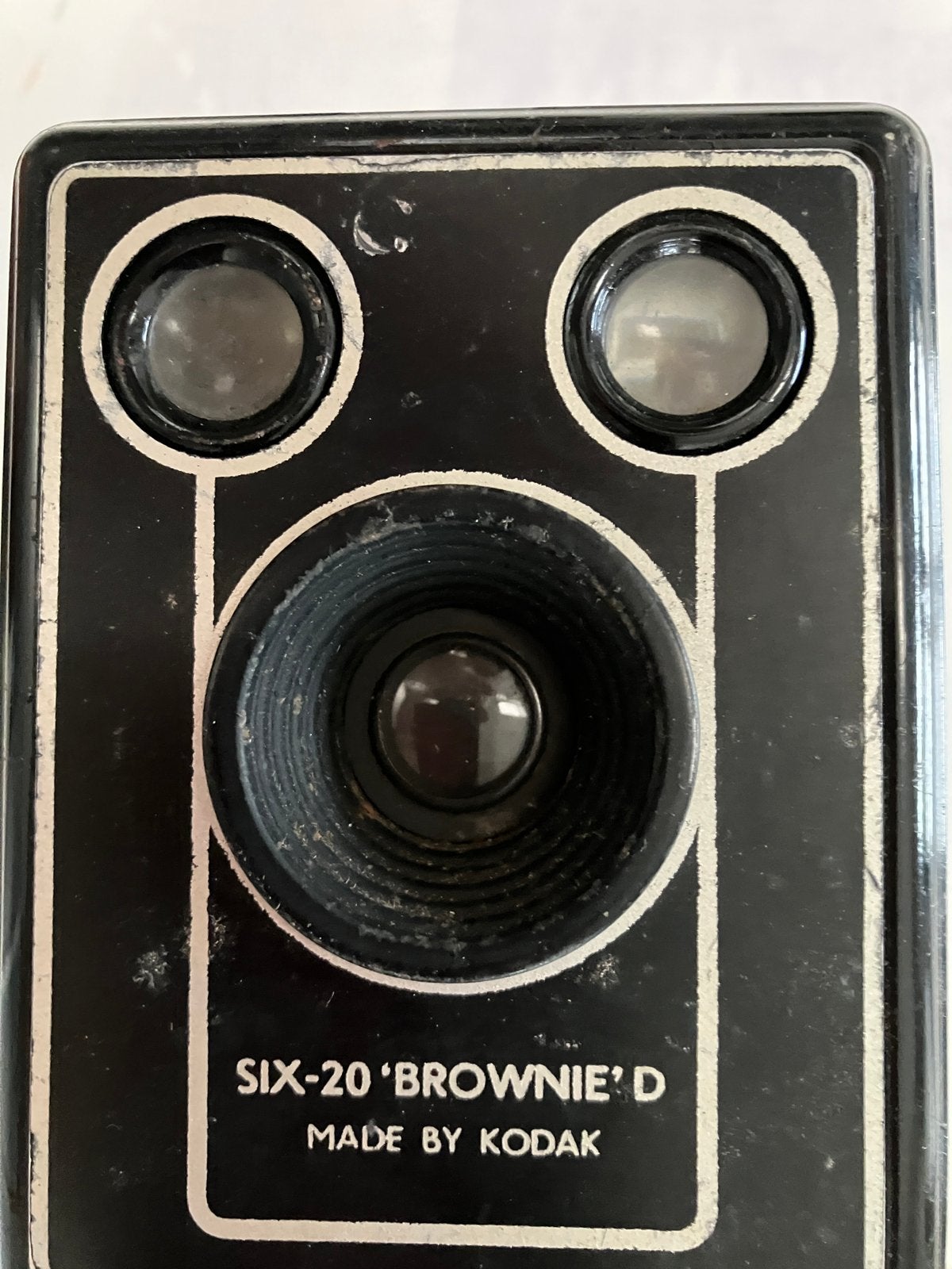 Vintage kodak six-20 BROWNIE’D, Audio, Tv en Foto, Ophalen, Kodak