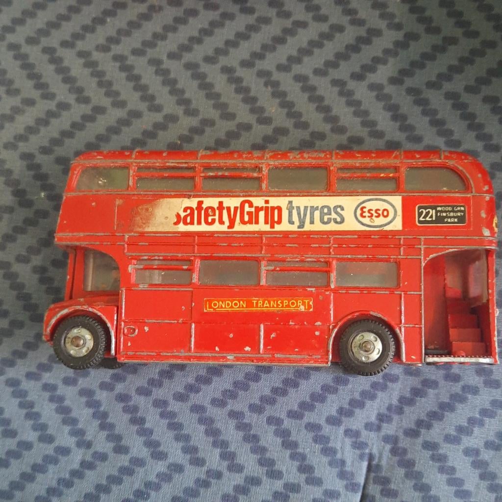 DINKY TOYS UK nr.289 : ROUTEMASTER DOUBLEDECK BUS*VINTAGE*, Ophalen, Dinky Toys