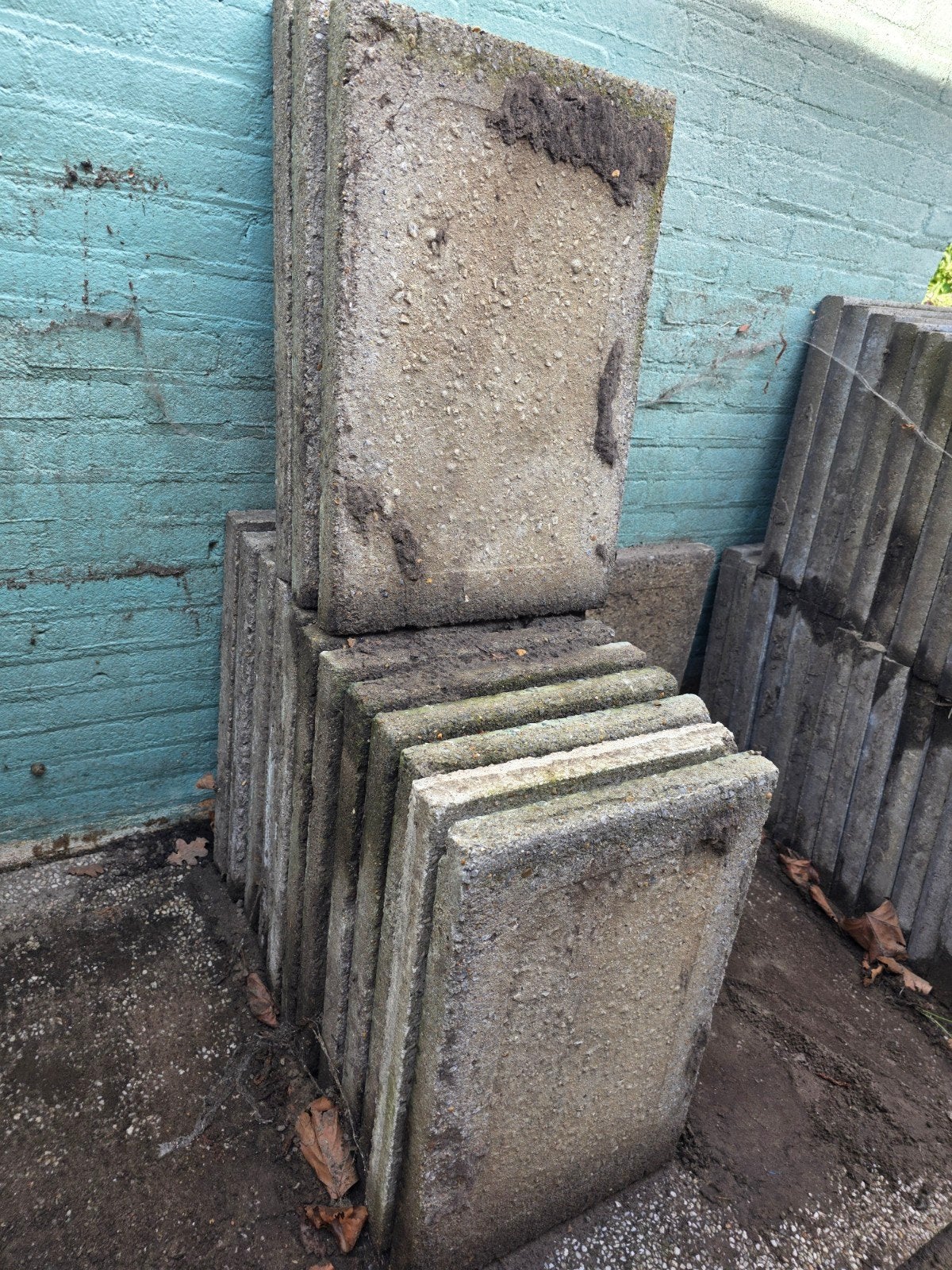 Gratis af te halen: oerdegelijke gewassen grindtegel, Tuin en Terras, Ophalen