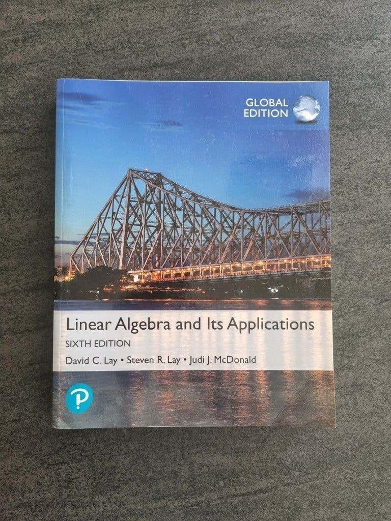 Linear Algebra and Its Applications, Ophalen, Zo goed als nieuw